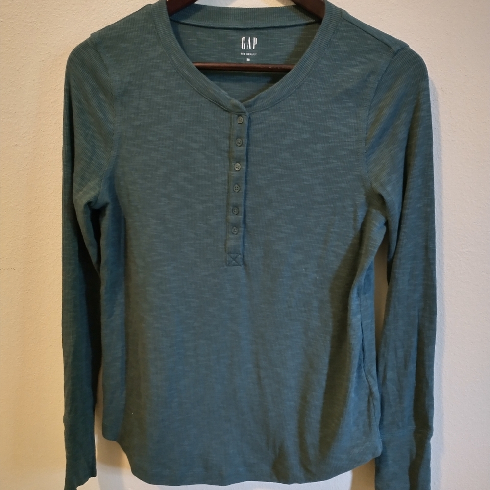 GAP Henley Long Sleeve Shirt